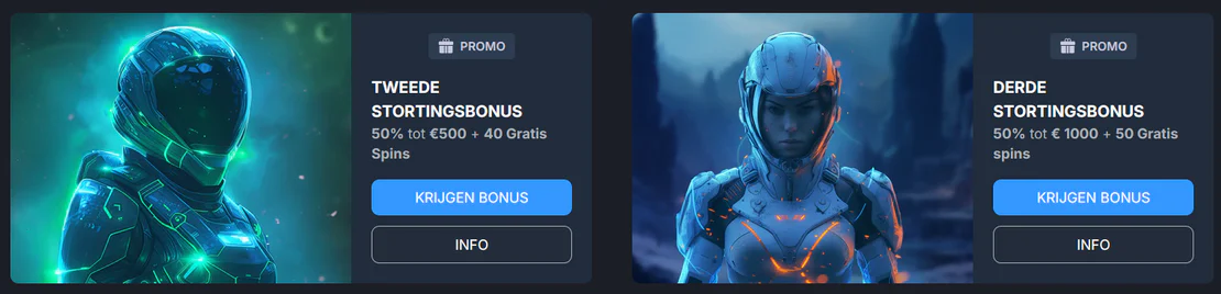 Tafels, slots en instant spellen